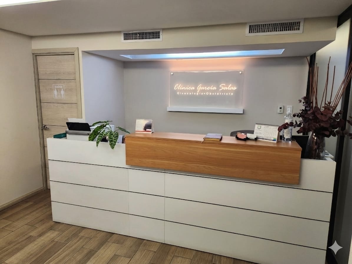 Sala de recepción Clínica García Salas
